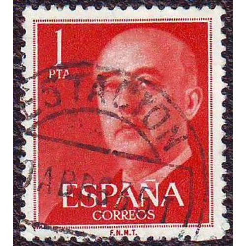   Испания 1960 Личности Генерал Франко   
