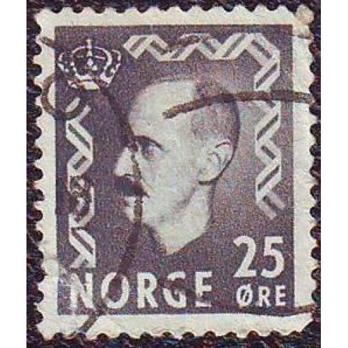  Норвегия 1951 Личности Король Хокон 7