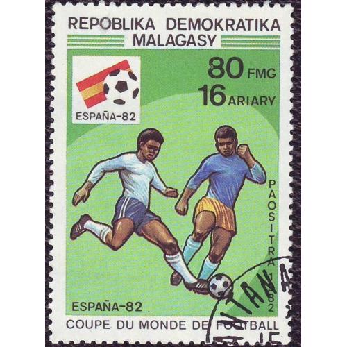   Мадагаскар 1982 Спорт Футбол Чемпионат мира  