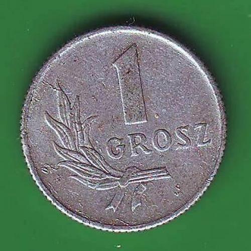Польша 1 грош  1949 