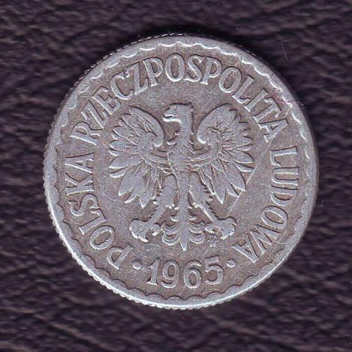 Польша 1 злотый  1965