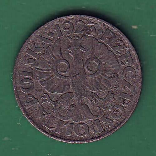 Польша 10 грошей 1923 Генерал губернаторство Выпушены в 1939 во время окупации Германией