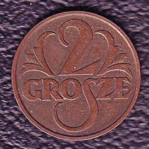  Польша 1936 2 гроша Стан !!!