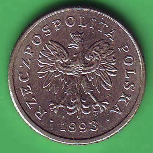   Польша 1993 10 грошей