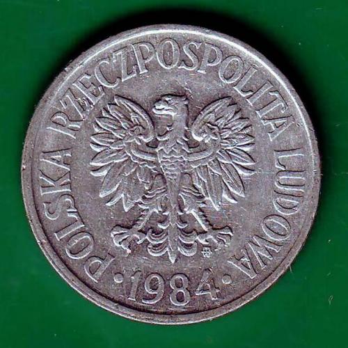 Польша 50 грош 1984
