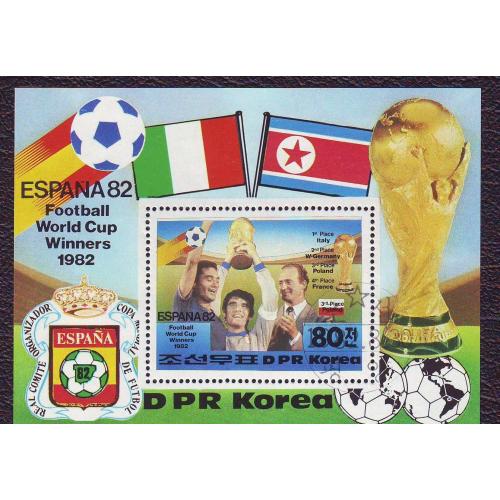 Северная Корея 1982 Футбол  Чемпионат мира по футболу Испания  Блок