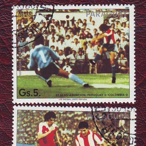  1986  Парагвай 1986 Спорт Футбол  Квалификация на чемпионат мира по футболу 