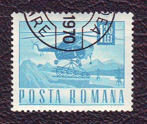 Румыния 1968 Авиация Вертолет