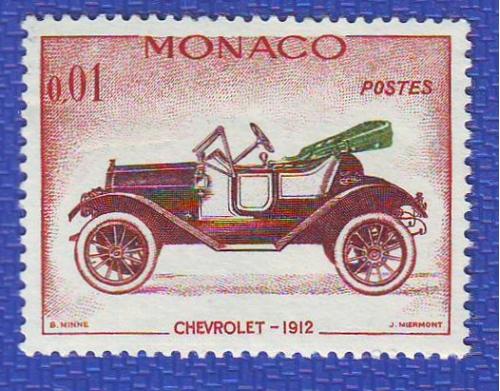 Монако 1961  Автомобили  Негашеная 
