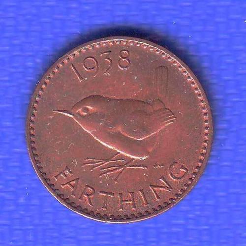   Великобритания 1938 Фартинг