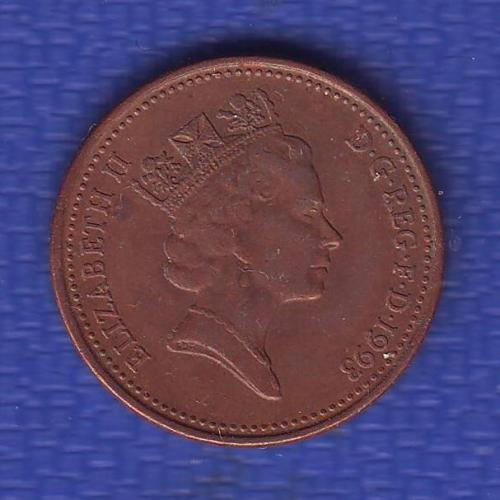  Великобритания 1993  1 пенни