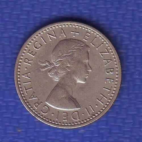 Великобритания 6 пенсов, 1967