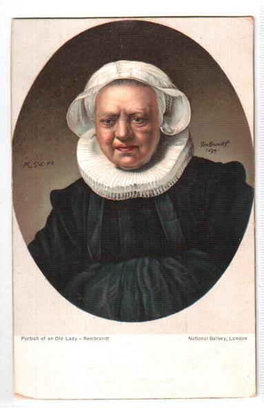 Рембрант "Портрет старой дамы"