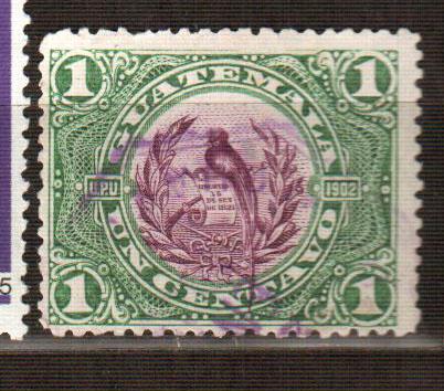 Гватемала 1902 марка