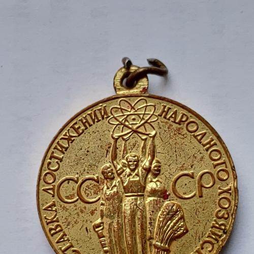 Медаль без колодки Выставка достижений народного хозяйства СССР За успехи в народном хозяйстве СССР