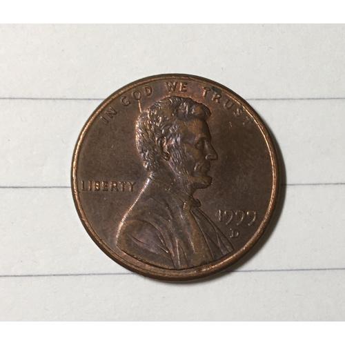 Монета 1 цент 1999 год "D"