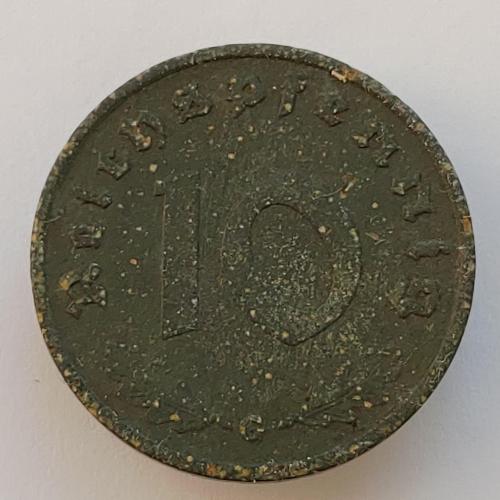 Монета 10 пфеннигов 1940 G