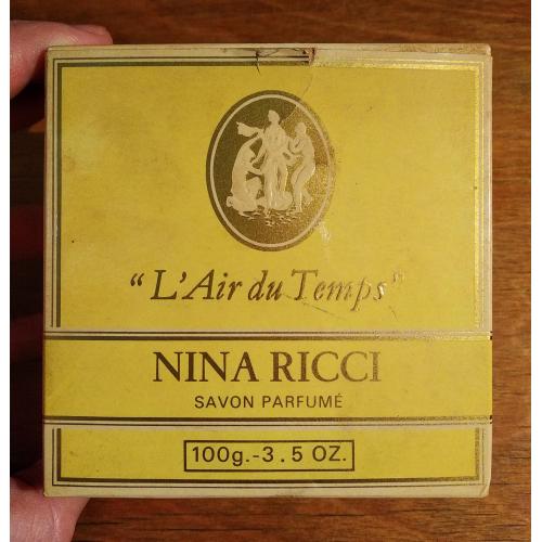 Очень редкое мыло l'Air du Temps Nina Ricci Франция парфюмерия духи