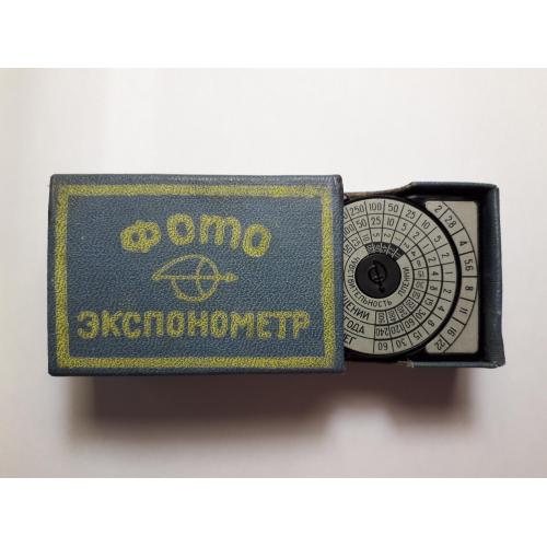 ОПТЭК фотоэкспонометр советский фотоаппарат камера оптика