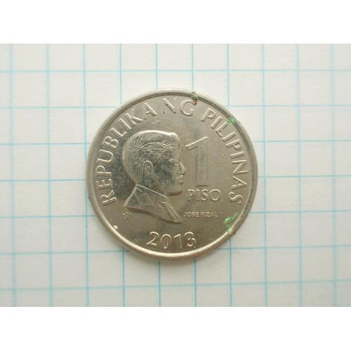 №624.1 Монета Филиппины 1 Писо Piso 2013