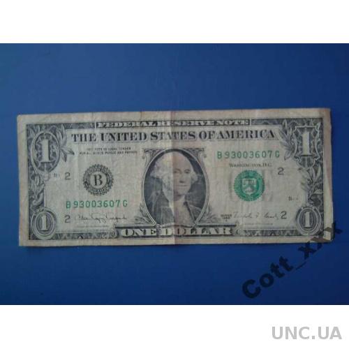 1 доллар 1988 год (а) - Нью - Йорк / В / - США