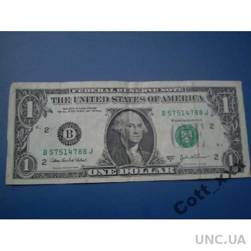 1 доллар 2003 г. (а) - Нью - Йорк / В / США