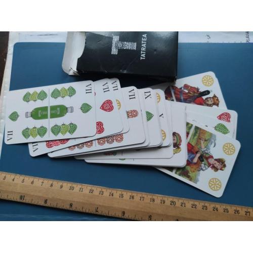 Чехия - Карты игральные - Прага - 32 шт. - НЕ комплект - Б/У .