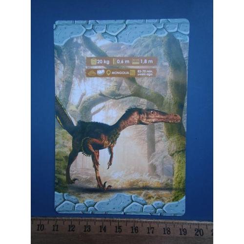 Европа - Динозавр - Б/У . - карточка .