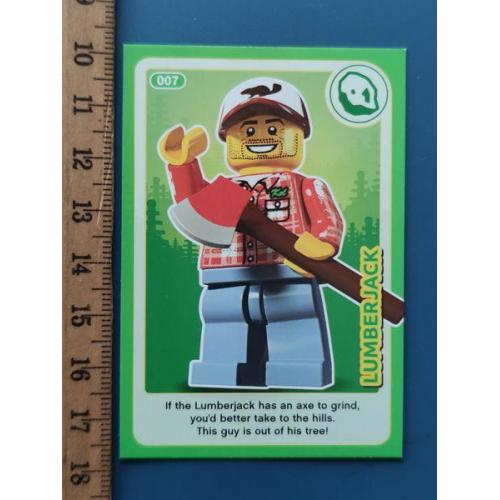 Европа - Коллекционная Карточка - " ЛЕГО " - Б/У . Распродажа коллекции .