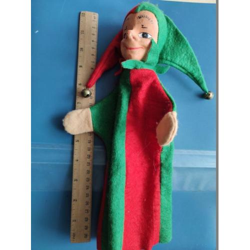 Европа - Кукла - Кукольный театр - ткань . Б/У .