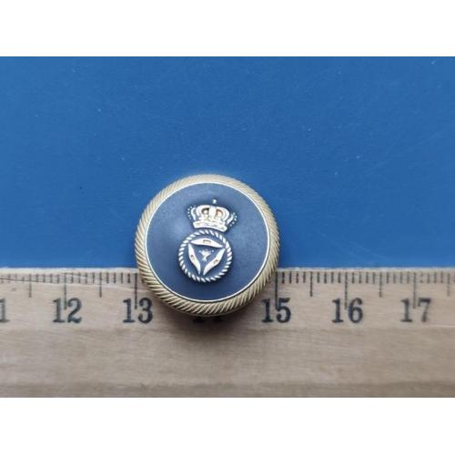 Европа - Пуговица - Геральдика - Тяж . Мет . - Б/У .