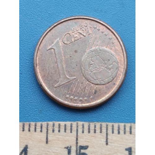 Испания - 1 евро цент 2003 года . Б/У .