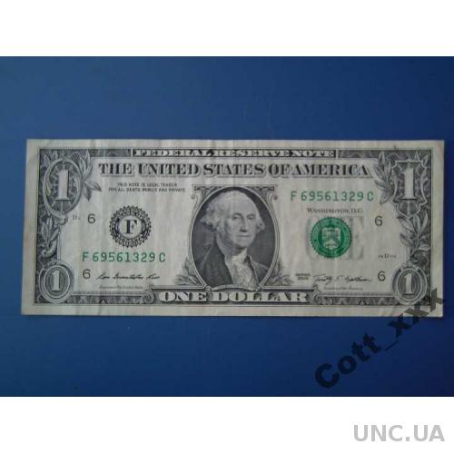 США - 1 доллар 2009 г. /F/ - Джорджия - Атланта