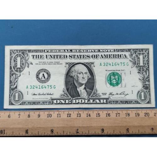 США - один доллар 2006 года - Монетный двор буква ( А ) - Бостон , Массачусетт . Б/У .