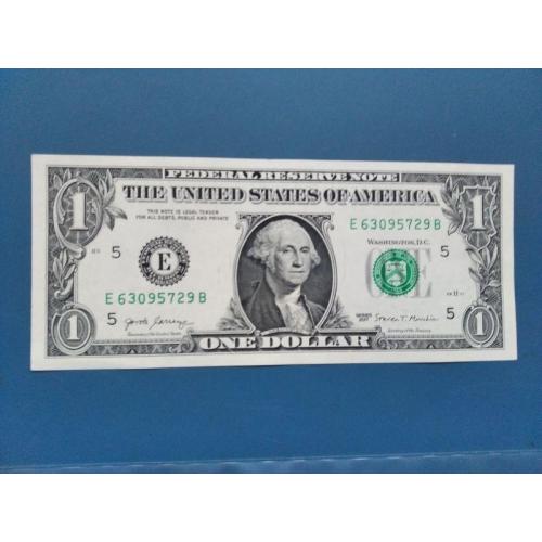 США - Один доллар 2017 года - Монетный двор буква ( Е ) - Ричмонд , Верджиния - Б/У .