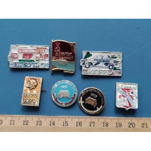 СССР - Б/У . Мои лоты с Одной гривны - все по фото - одним лотом . Без заколок .