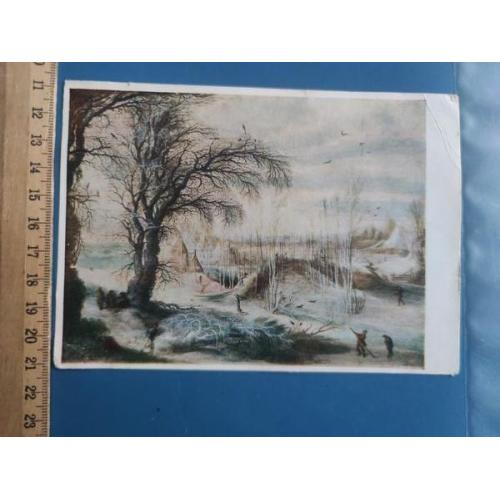 СССР - открытка - чистая - год выпуска 1956 . Б/У . Антиквариат - Распродажа коллекции .