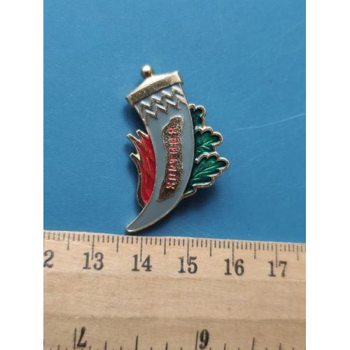 СССР - Значок - " ГОРОДА " - Л/М - Б/У .