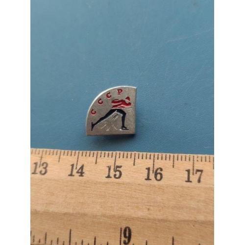 СССР - Значок - Спорт - Л/М - Б/У . 
