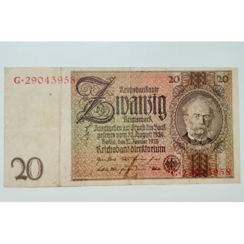 20 марок 1929 року, Німеччина