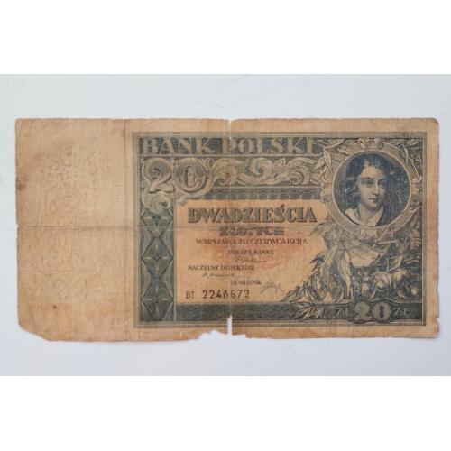 20 злотих 1931 року,  Польща