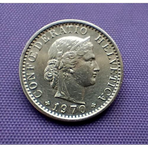 20 раппен 1970 року, Швейцарія