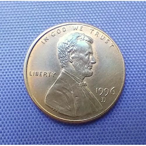 1 цент 1996 року, США