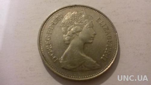 Монета Англия 1980