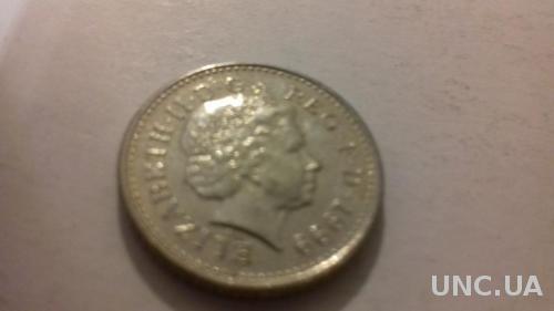 Монета Англия 1999