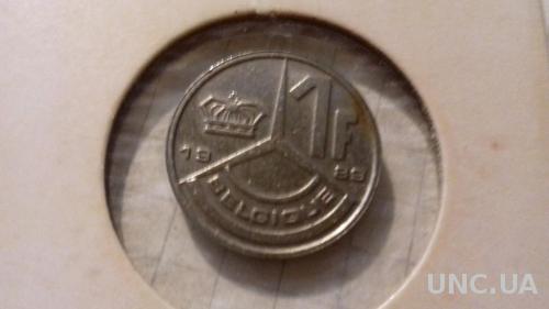 Монета Бельгтя 1989