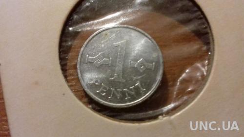 Монета Финляндия 1970