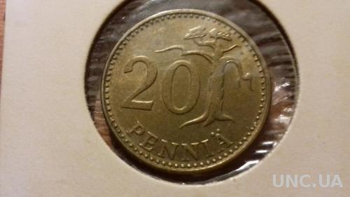 Монета Финляндия 1980