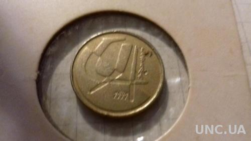 Монета Испания 1991