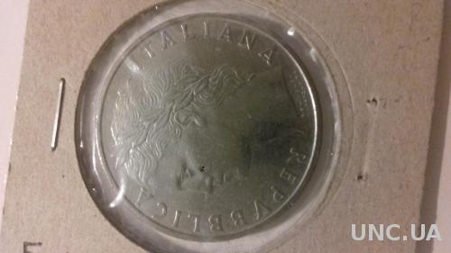 Монета Италия 1965